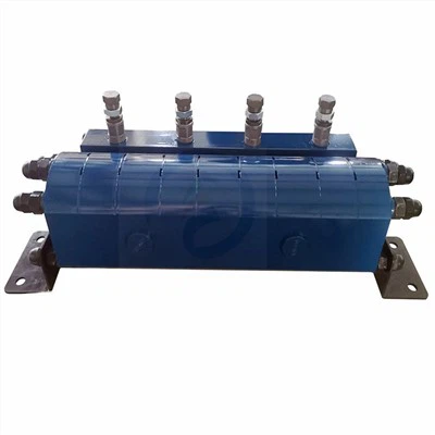 4 sekcia Synchrónny deliaca hydraulický prevodový prietok